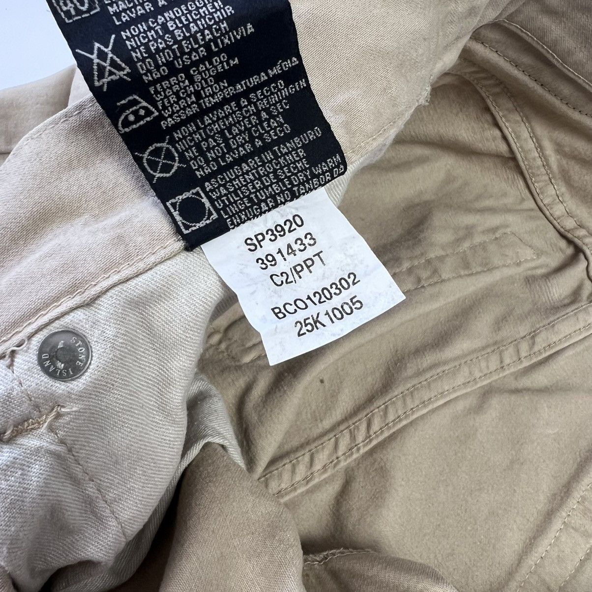 Stone Island × Vintage Stone Island denims beige pants Size US 30 / EU 46 - 8 Thumbnail