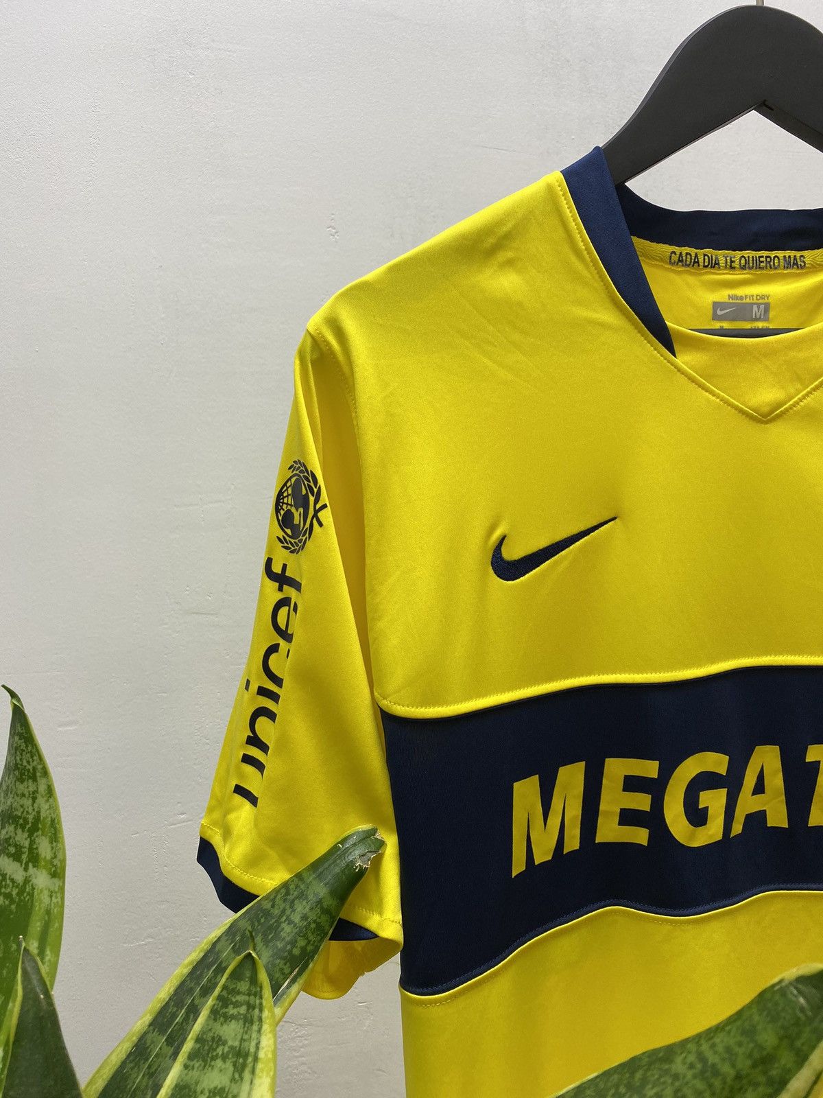 Japanese Brand Boca Juniors 2008 #10 Riquelme Argentina Nike Soccer Jersey Size US M / EU 48-50 / 2 - 4 Thumbnail