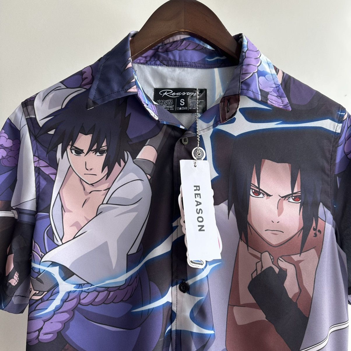 Anime × Japanese Brand Vintage Naruto Shippuden All Over Print Crazy Hawaiian Shirt Size US S / EU 44-46 / 1 - 3 Thumbnail