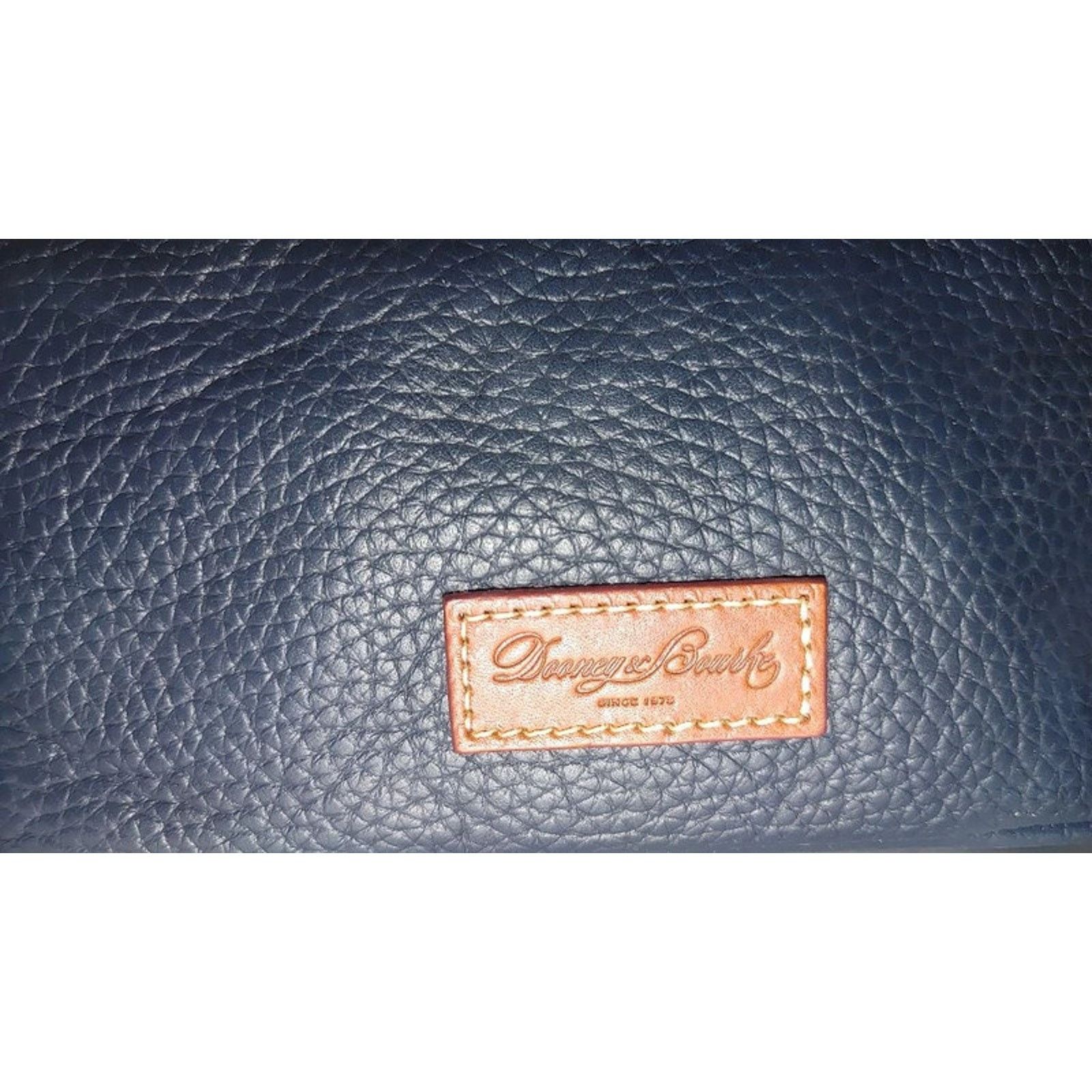 Dooney & Bourke Dooney & Bourke Pebbled Leather Zippered Pouch Size ONE SIZE - 4 Thumbnail