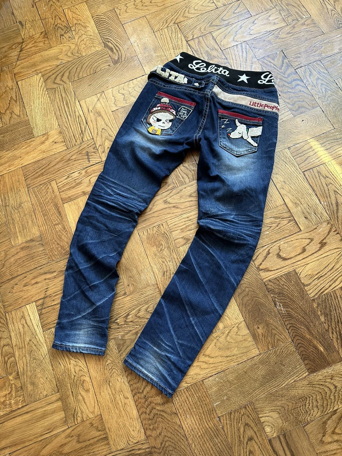 Yoshitomo Nara Lolita Made in Korea Designer Jeans