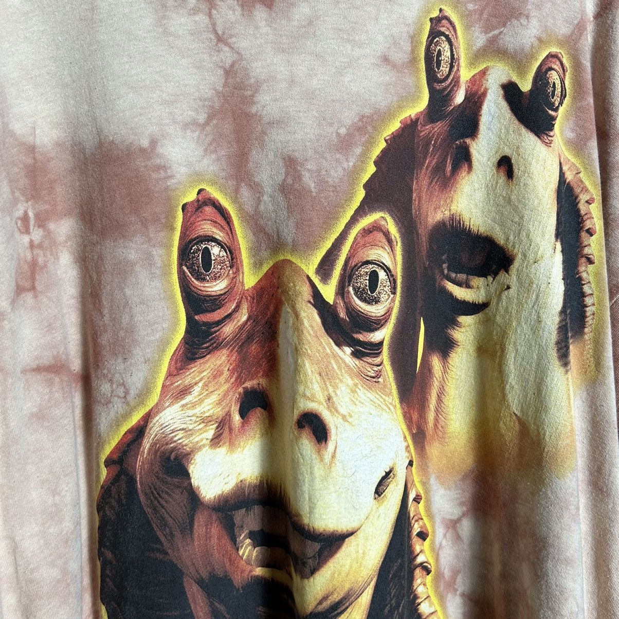 Star Wars Star Wars Jar Jar Binks Tie-Dye Tshirt Size US XXL / EU 58 / 5 - 3 Thumbnail