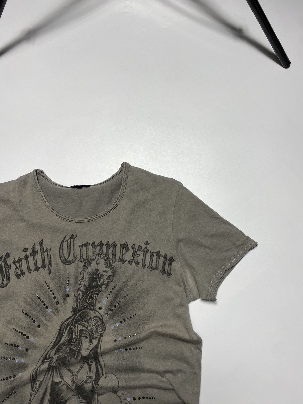 Faith Connexion Y2k Faith Connexion rhinestones t-shirt tee Size US M / EU 48-50 / 2 - 3 Thumbnail