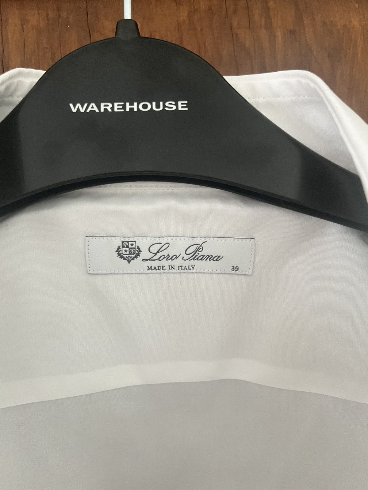 Loro Piana Loro Piana white cotton andre shirt size 39 Size US M / EU 48-50 / 2 - 2 Thumbnail