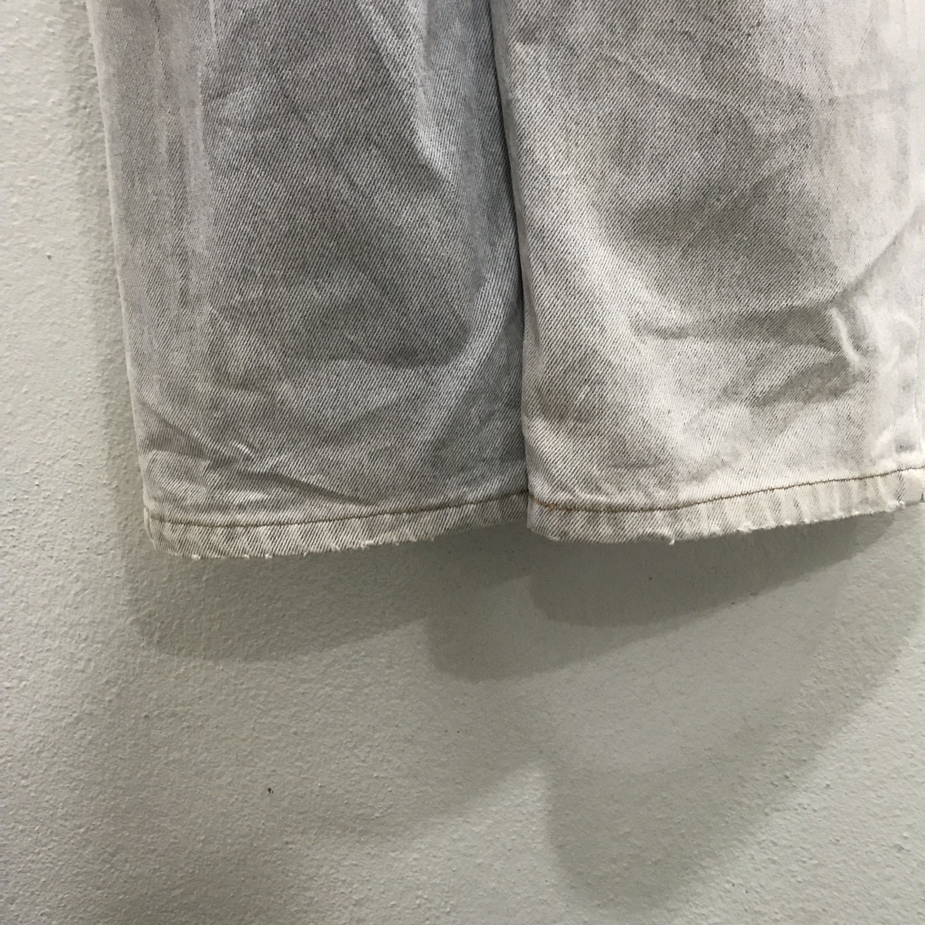 Levi's Vintage 90s Levis 501 Button Fly Stone Washed Ripped Destroy Size US 34 / EU 50 - 10 Thumbnail