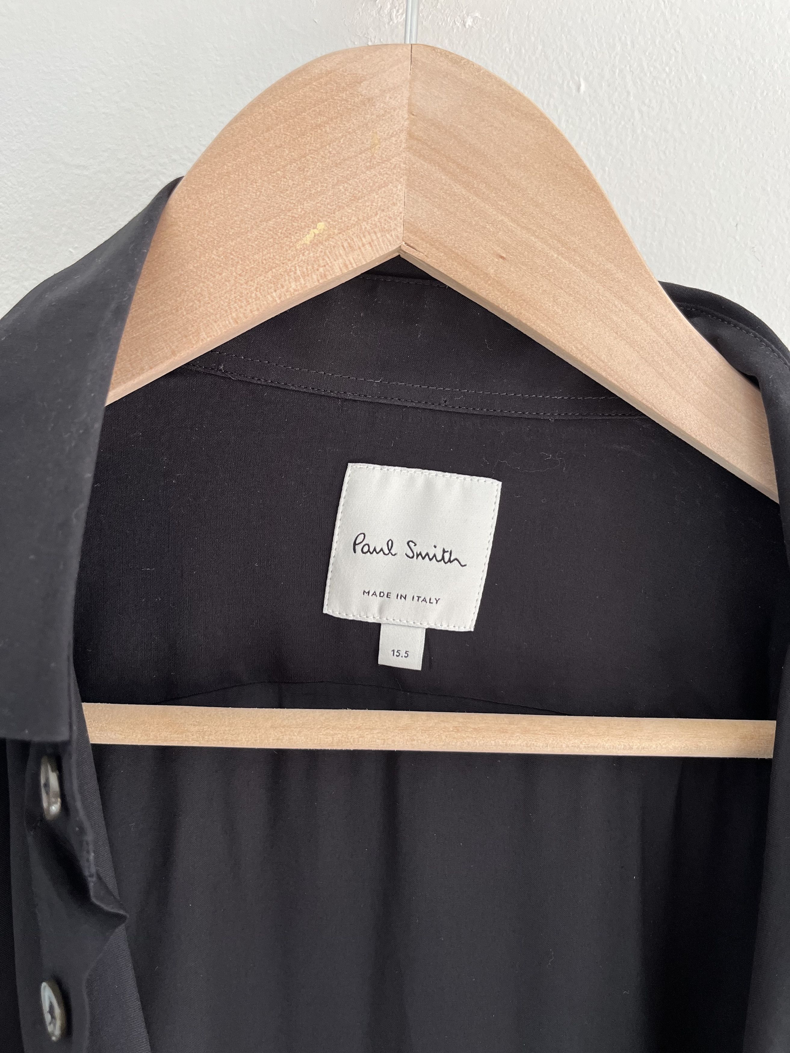 Paul Smith Long-Sleeve Formal Shirt - Made in Italy Size 38R - 6 Thumbnail