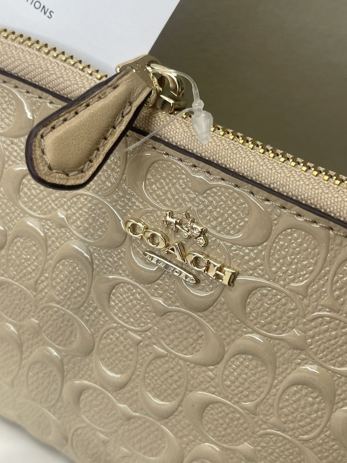 Coach (new+card) Coach long wallet signature monogram Size ONE SIZE - 2 Thumbnail