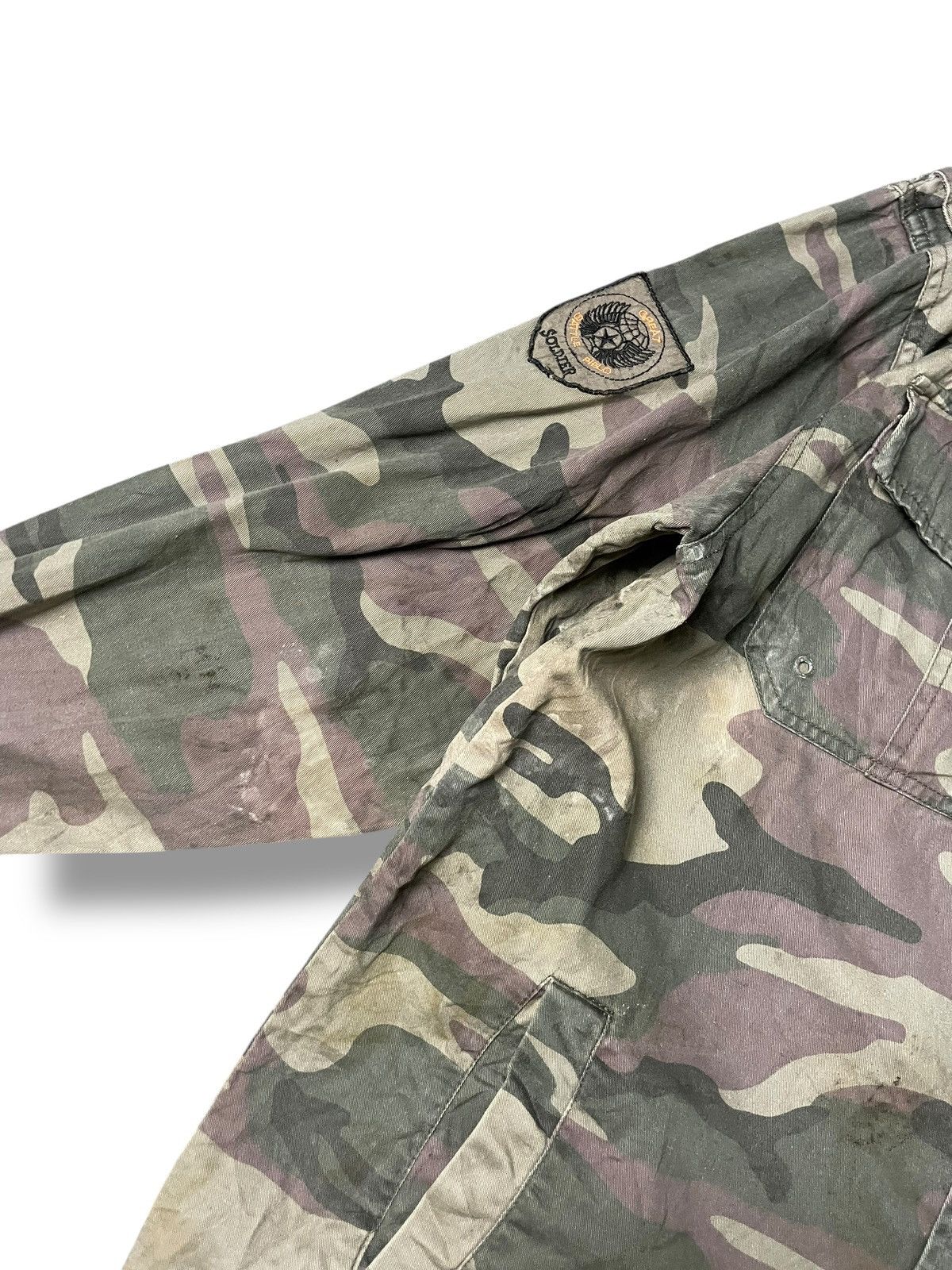 Japanese Brand × Vintage Vintage Classic Aero Special Military Jacket (71) Size US S / EU 44-46 / 1 - 7 Thumbnail