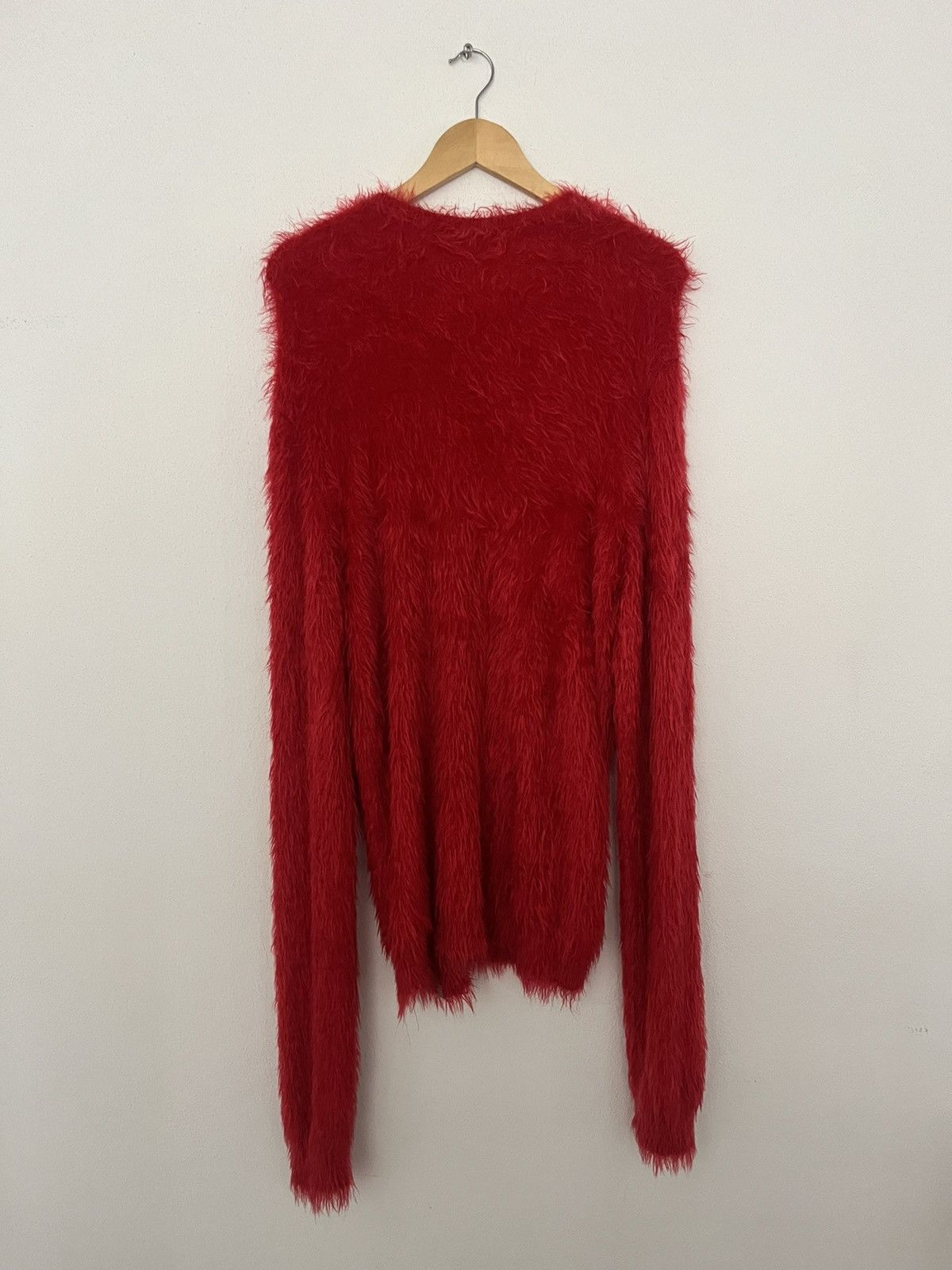 1017 ALYX 9SM 1017 Alyx 9SM red knitted fluffy sweater Size US M / EU 48-50 / 2 - 2 Thumbnail