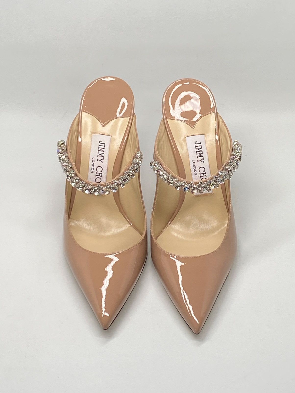 Jimmy Choo Jimmy Choo Bing Embellished Patent Leather Mules size 36 Size US 6 / IT 36 - 4 Thumbnail