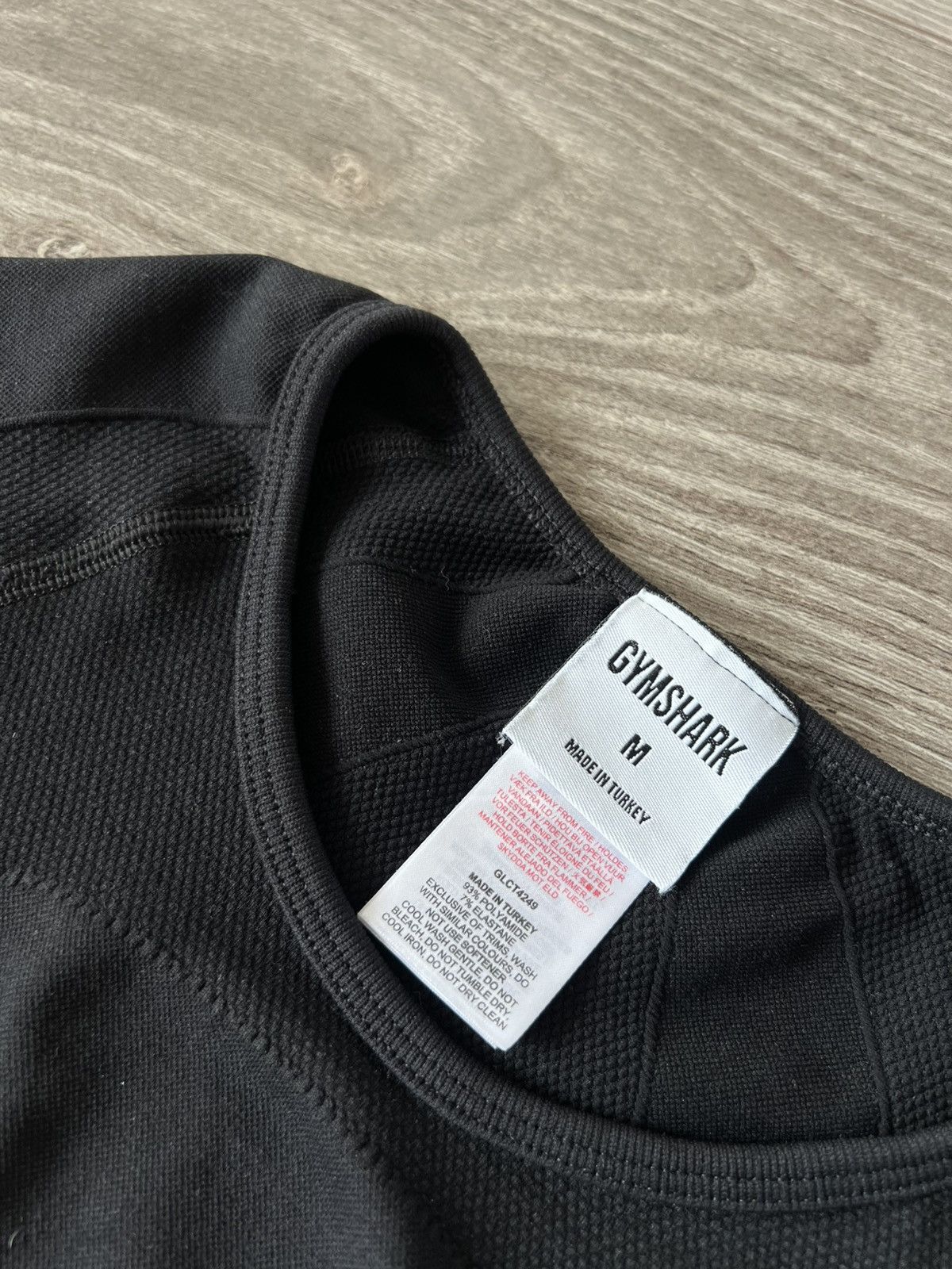 Gymshark ‼️Gymshark Womans Long Sleeve Onyx Straight Fit Gym Top‼️ Size M / US 6-8 / IT 42-44 - 20 Thumbnail