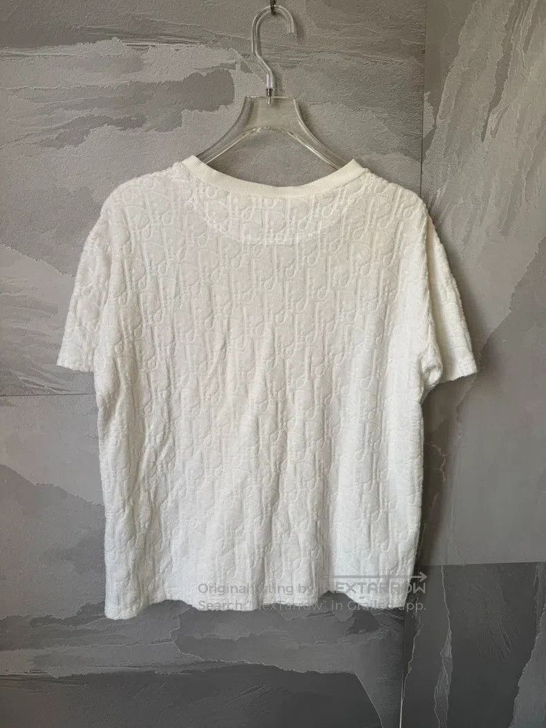 Dior Dior White slogan towel full LOGO short sleeves Size US XS / EU 42 / 0 - 3 Thumbnail