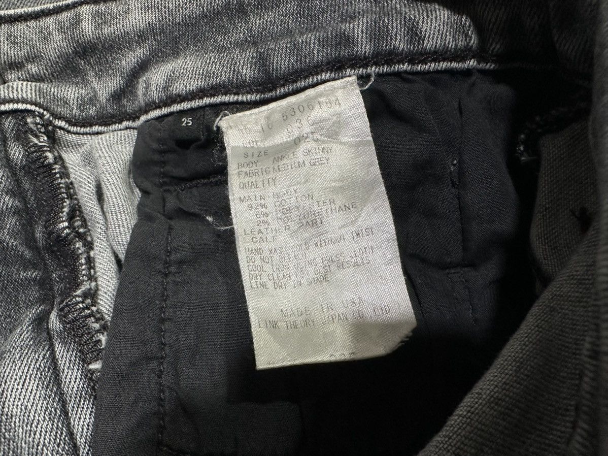 Helmut Lang 🔥Y2K Helmut Lang Denim Ankle Skinny Grey Size 25" / US 0 / IT 36 - 11 Thumbnail
