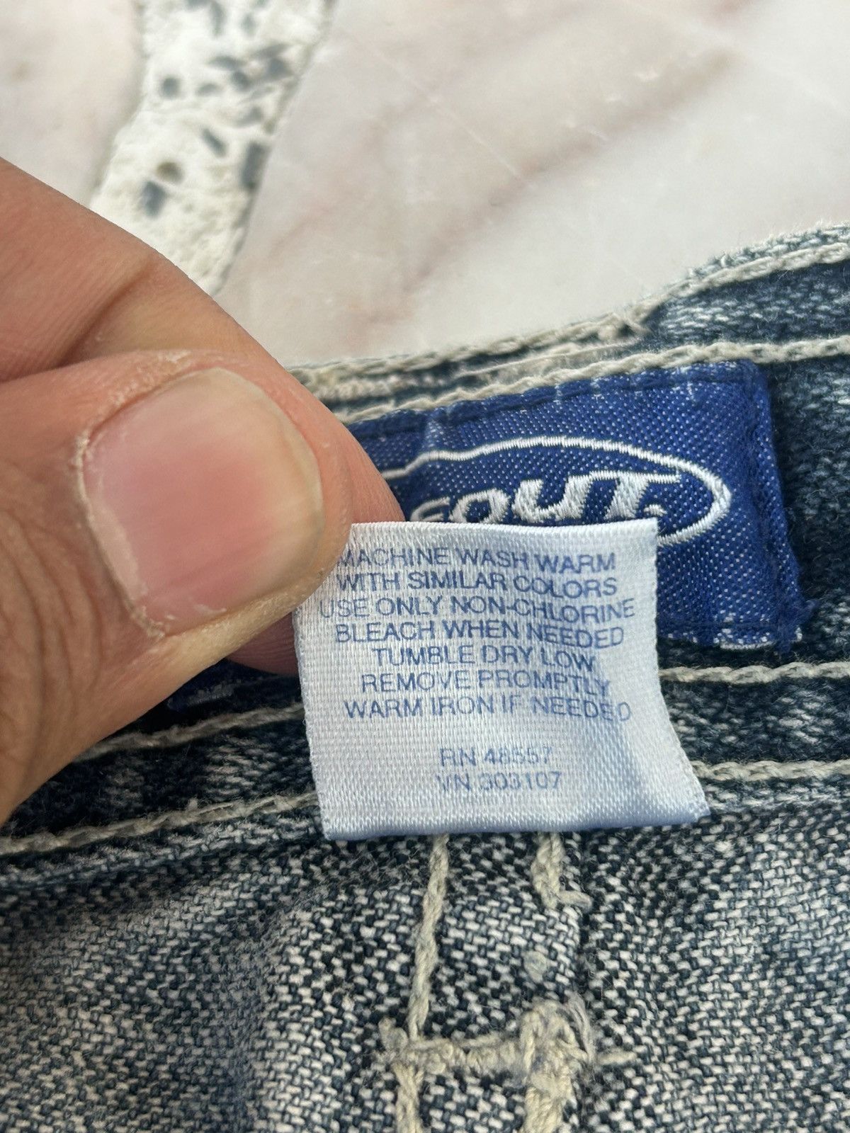 Sideout Sideout Vintage Carpenter Baggy Denim Size US 31 - 18 Thumbnail