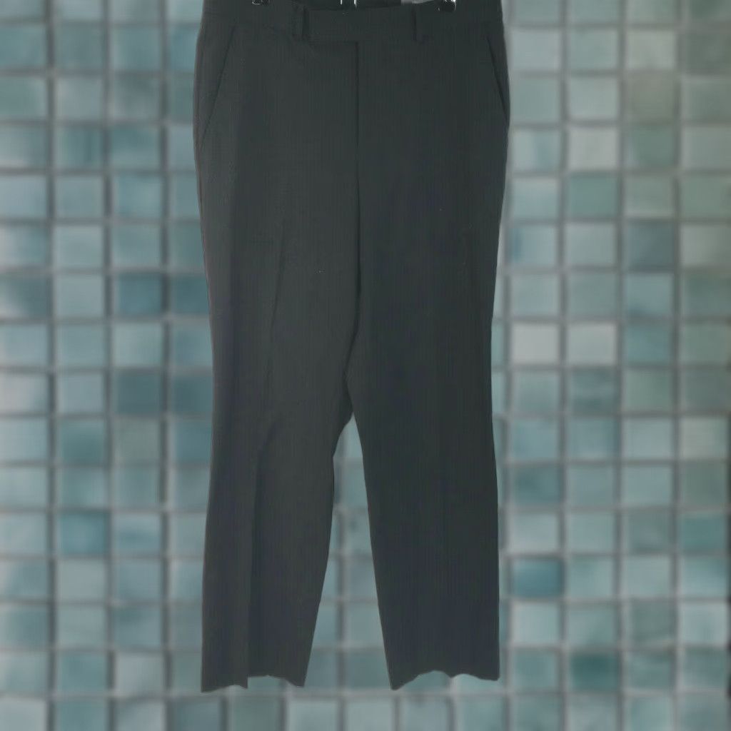 Kenneth Cole KENNETH COLE REACTION Dress Pants Mens 32 X 30 Black Straight Leg Mid Rise Shirt Size US 32 / EU 48 - 1 Thumbnail