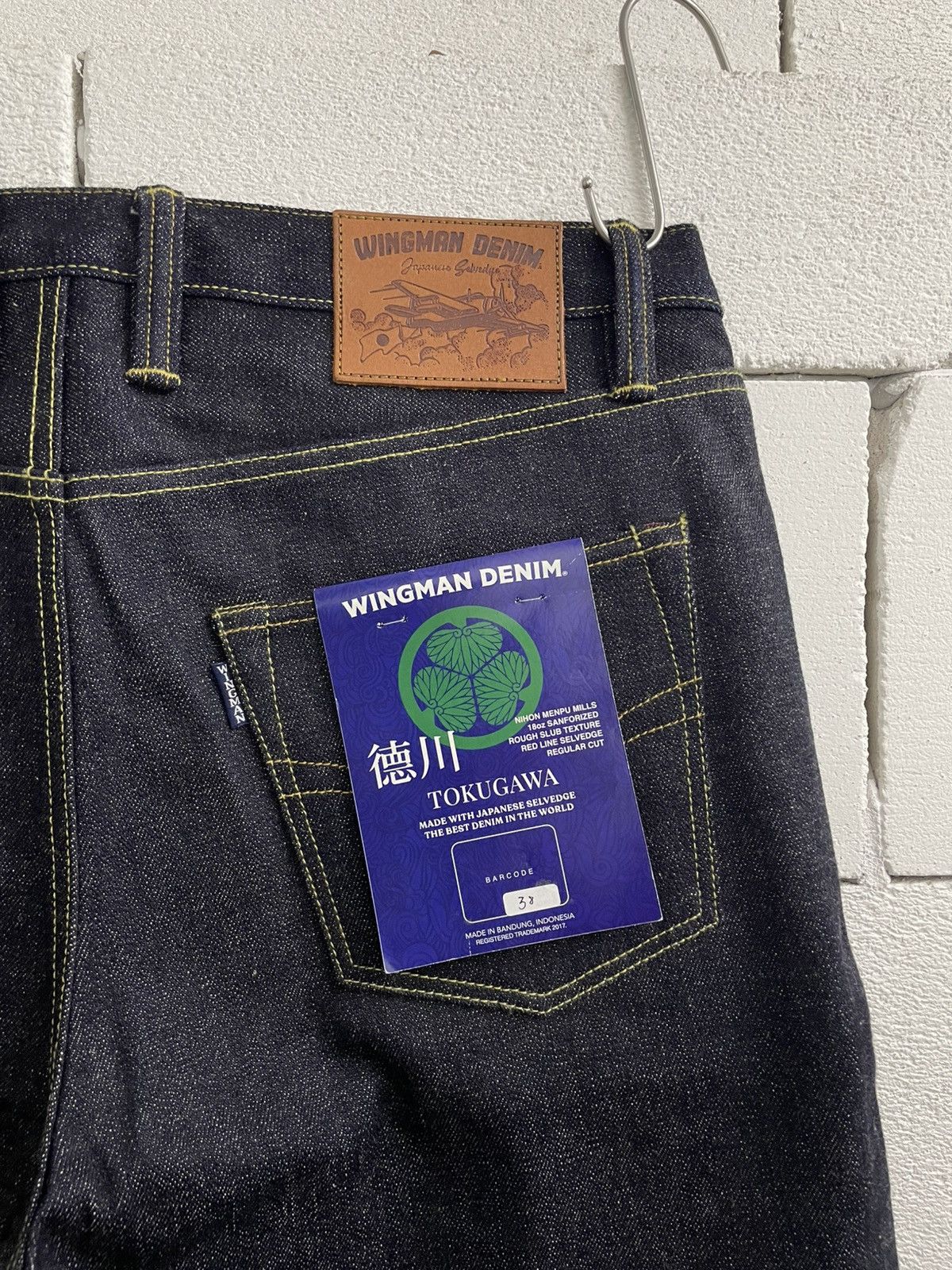 Other Wingman Denim Tokugawa 18oz Sanforized Regular Cut Jeans Size US 38 / EU 54 - 3 Thumbnail