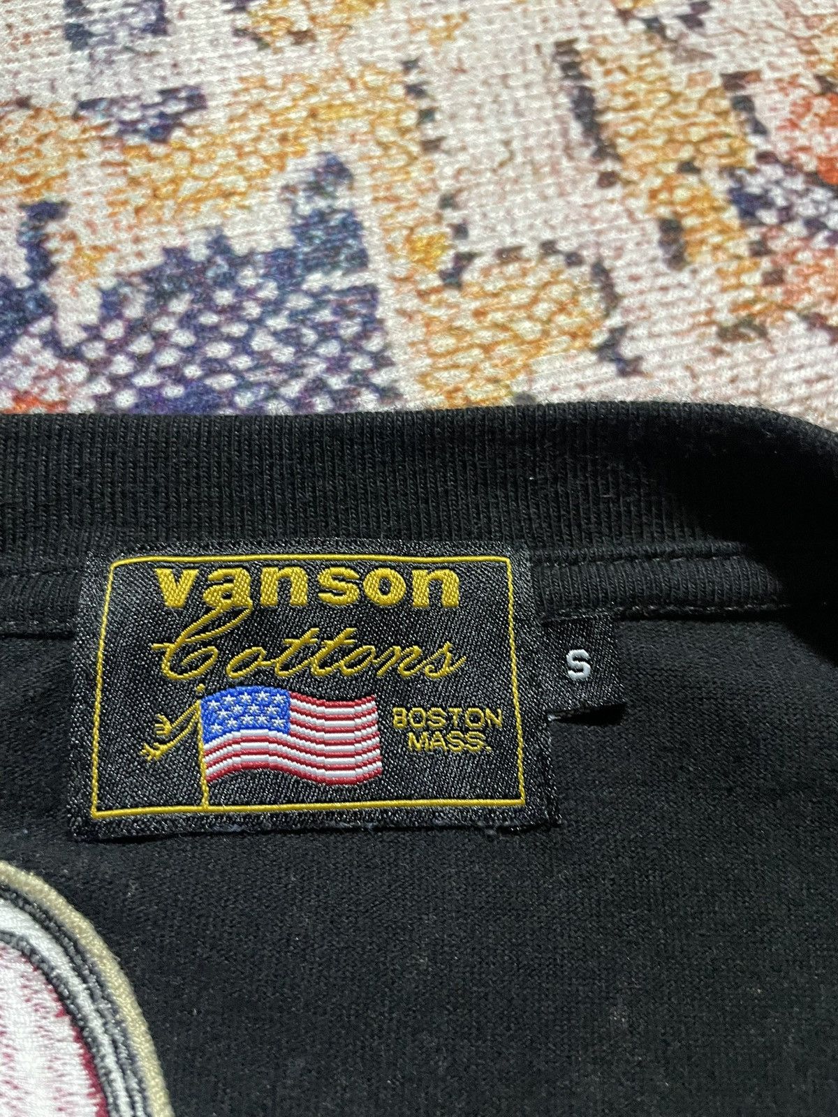 Vanson Leathers Long Sleeve Vanson Leathers X TFOA Dead Rabbit • SSOOLLDD Size US S / EU 44-46 / 1 - 7 Thumbnail