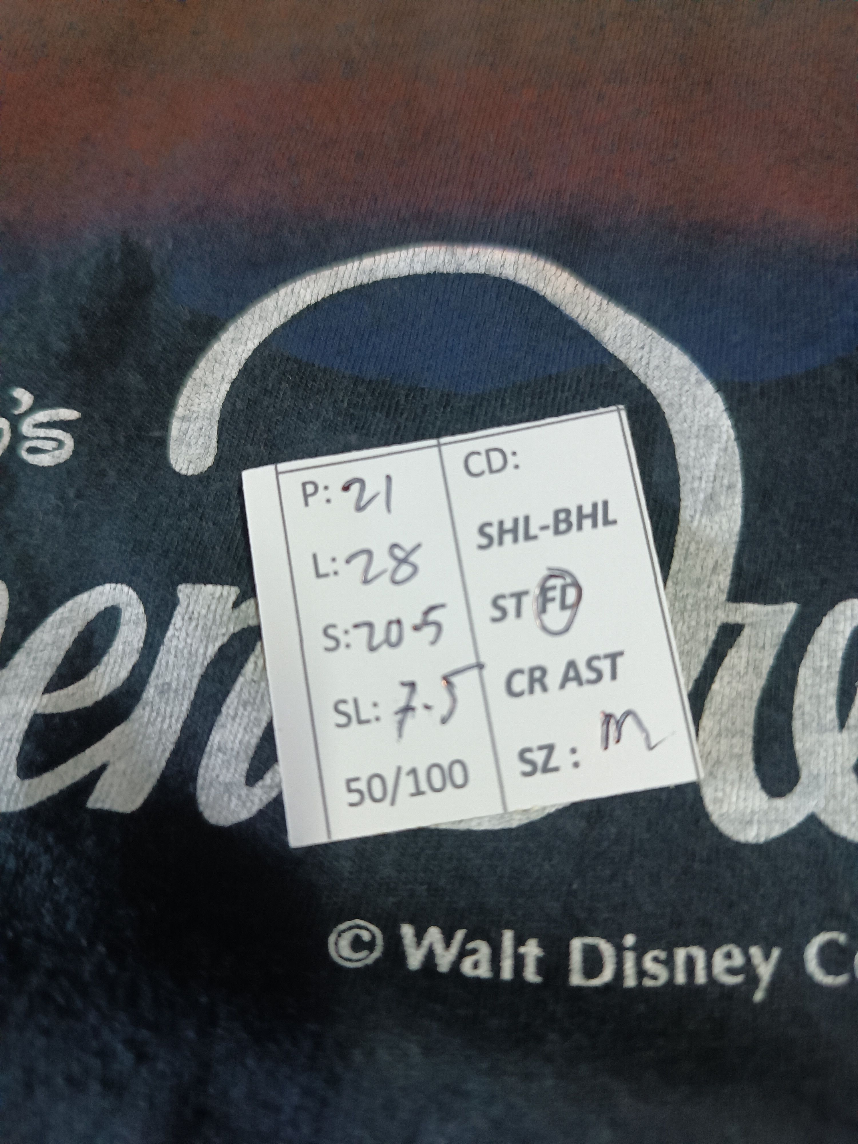 Disney VINTAGE 90'S THE SEVEN DWARFS FADED TEE snow white grumpy Size US M / EU 48-50 / 2 - 16 Thumbnail