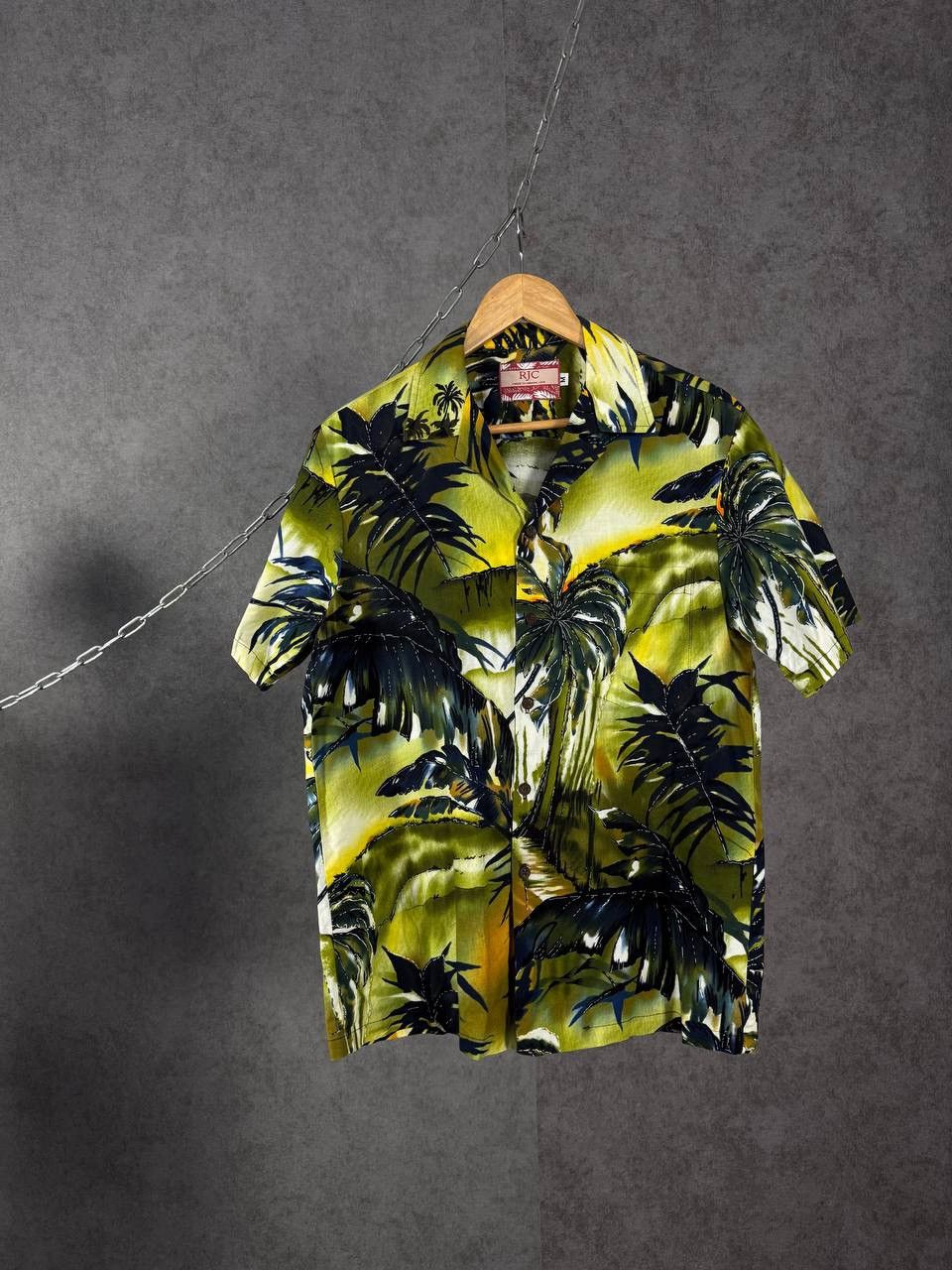 Vintage Hawaiian crazy art vintage made in USA shirt Size US M / EU 48-50 / 2 - 1 Thumbnail