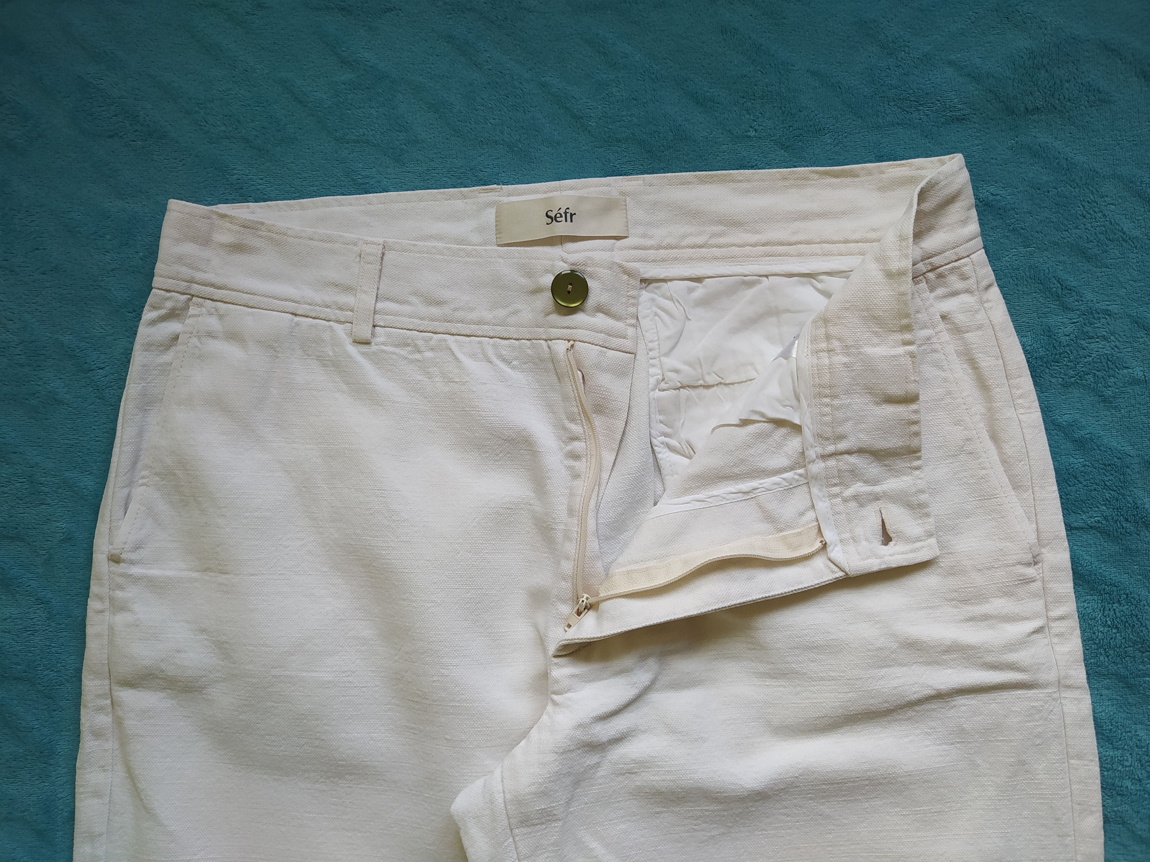 Sefr Séfr "Mike" textured trousers XL cropped fit Size US 36 / EU 52 - 4 Thumbnail