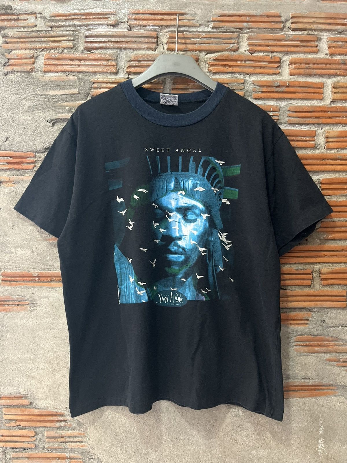 Jimi Hendrix Vintage Sweet Angel The Jimi Hendrix Exhibition 1995’s Size US L / EU 52-54 / 3 - 2 Thumbnail