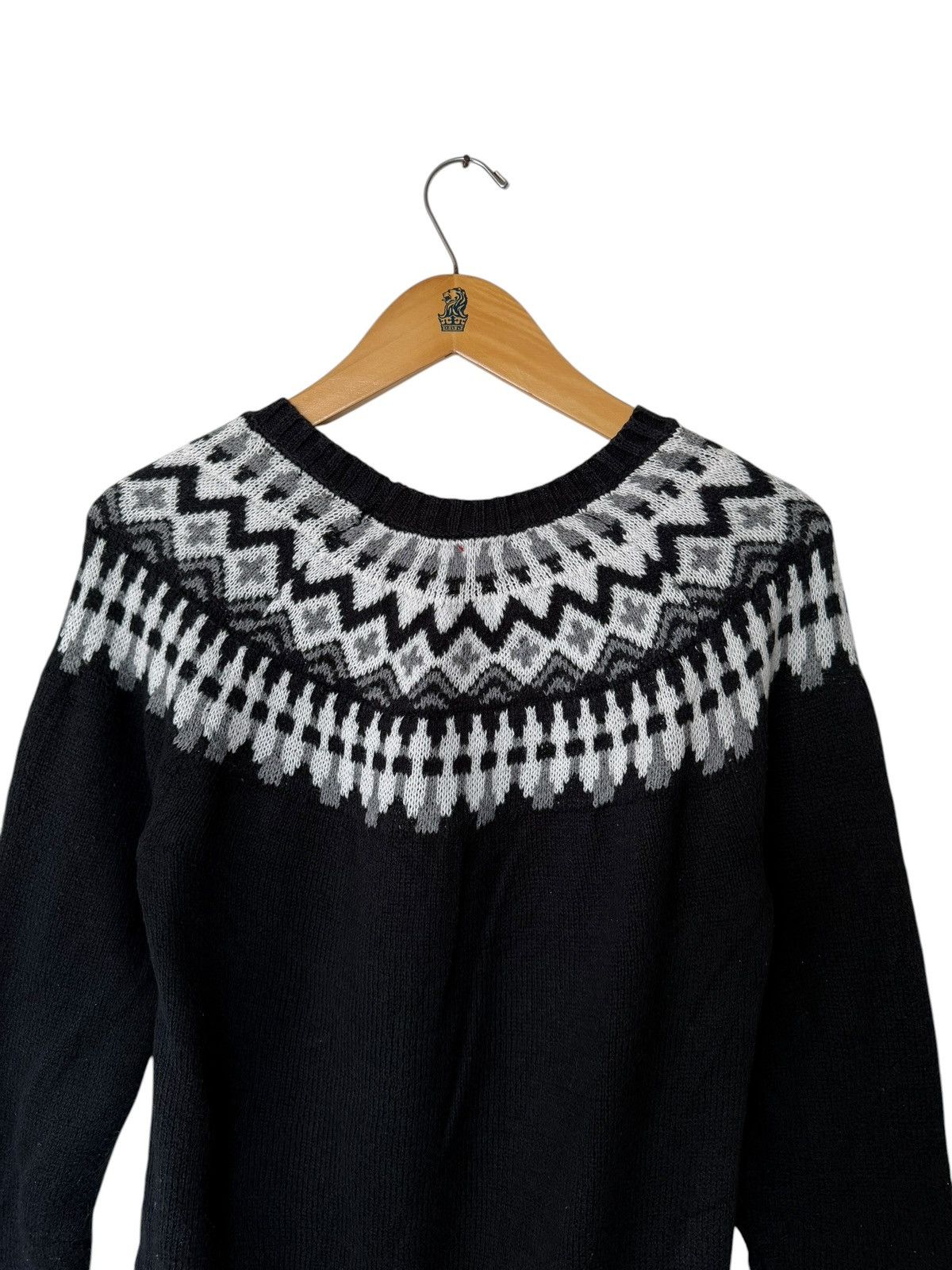 Old Navy Vintage Old Navy Log Sleeve Knitwear Sweater Jumper Size M / US 6-8 / IT 42-44 - 8 Thumbnail