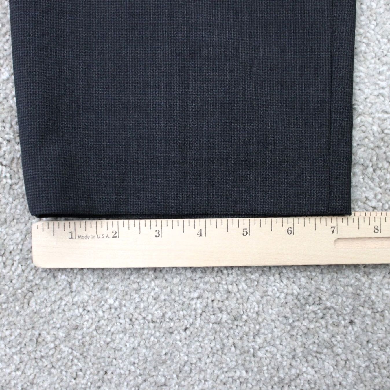 J.Crew J. Crew Pants Mens 36x32 Black Bowery Slim Flat Front Wool Blend Stretch Lined Size US 36 / EU 52 - 4 Thumbnail