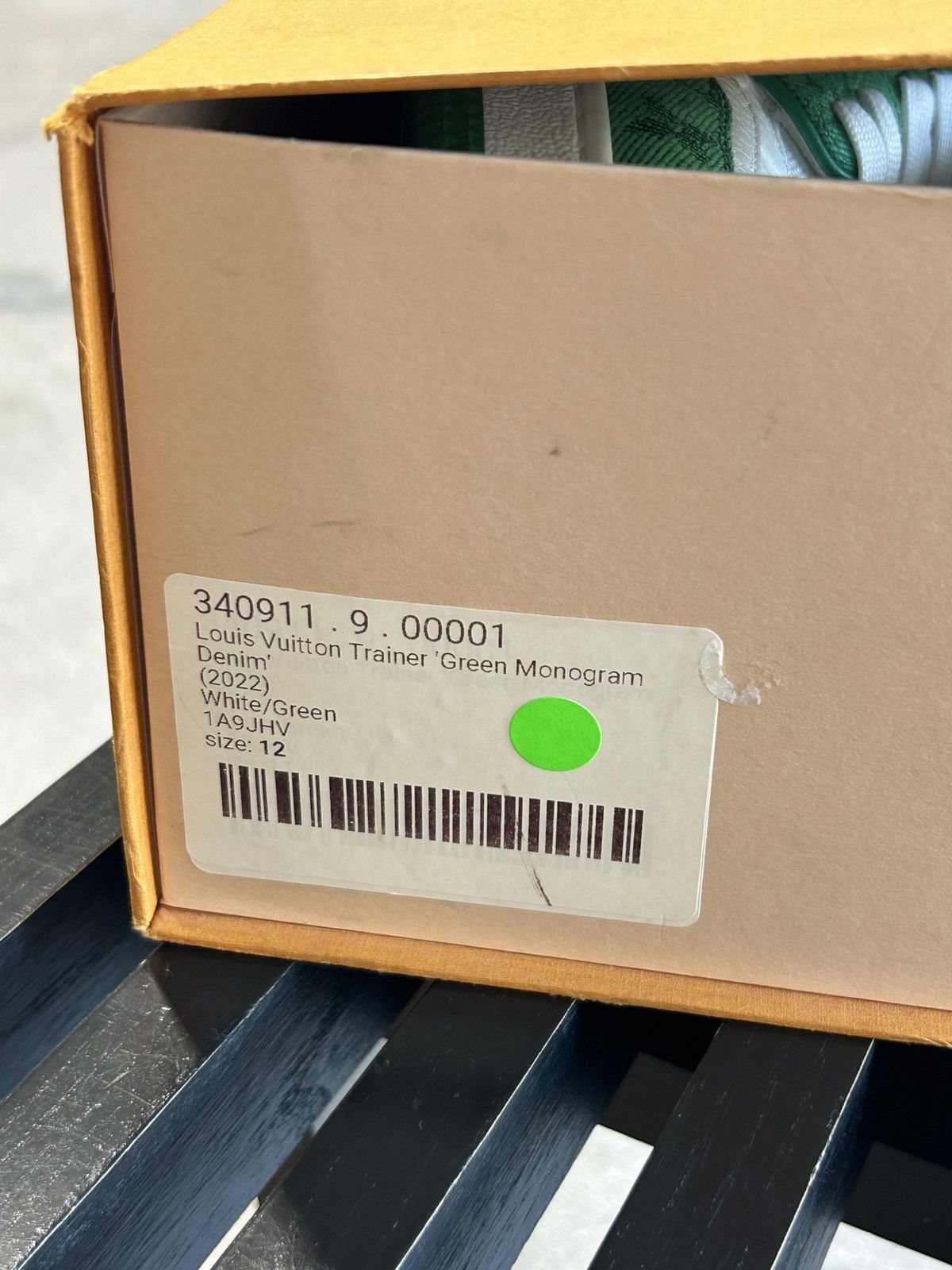Louis Vuitton Green Louis Vuitton Trainers Size US 12 / EU 45 - 7 Thumbnail