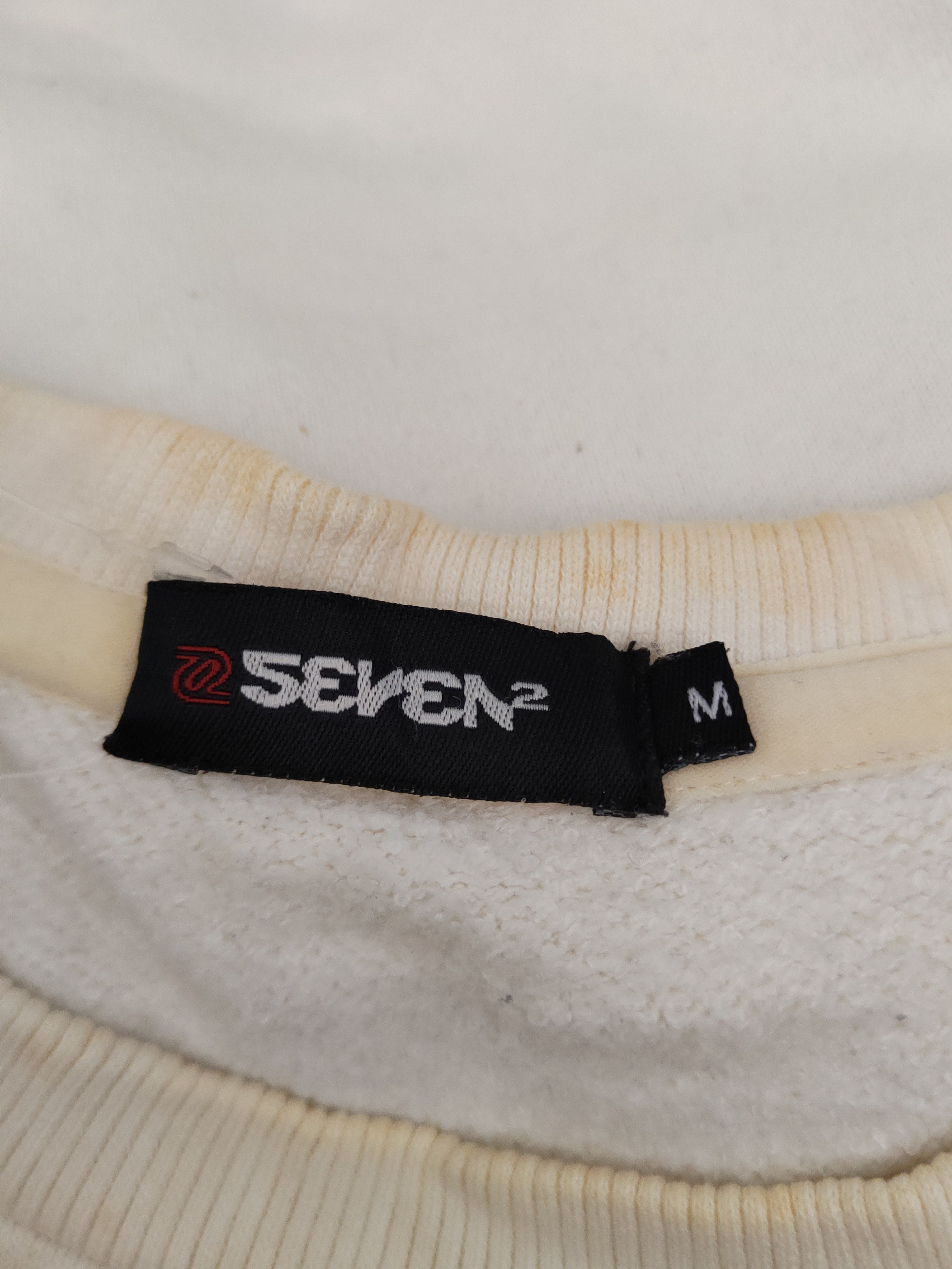 Japanese Brand × Vintage DL Seven² White Sweatshirts #429 Size US M / EU 48-50 / 2 - 14 Thumbnail