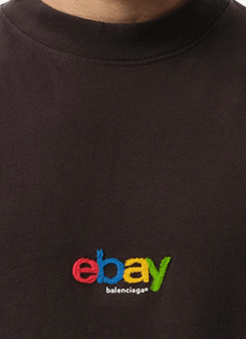 Balenciaga eBay Oversized T Shirt Size US M / EU 48-50 / 2 - 3 Thumbnail