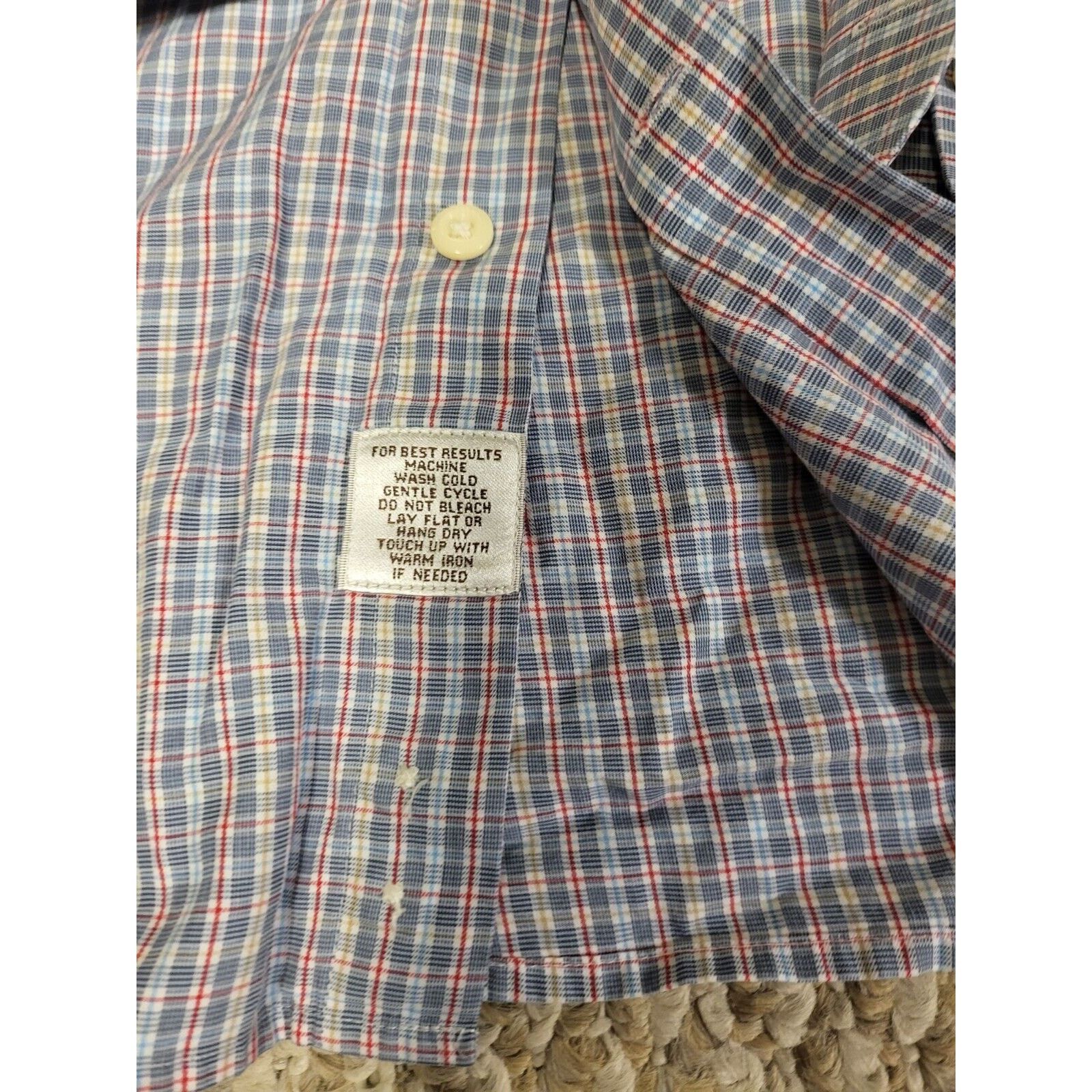 Peter Millar Peter Millar 100% Cotton Mens Dress Shirt Size Large Size US L / EU 52-54 / 3 - 2 Thumbnail
