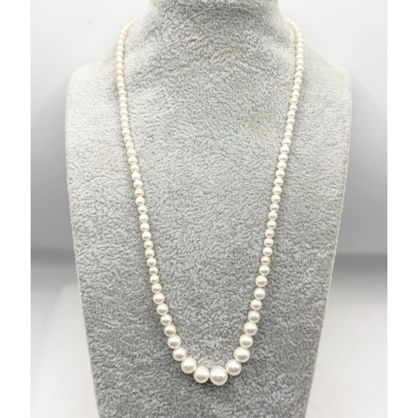 Vintage Vintage faux pearl beaded Japan collar necklace Size ONE SIZE - 1 Thumbnail