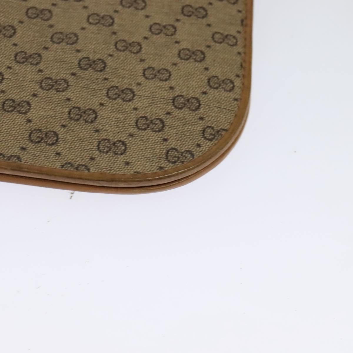 Gucci GUCCI Micro GG Supreme Shoulder Bag Pvc Beige Gold Size ONE SIZE - 13 Thumbnail