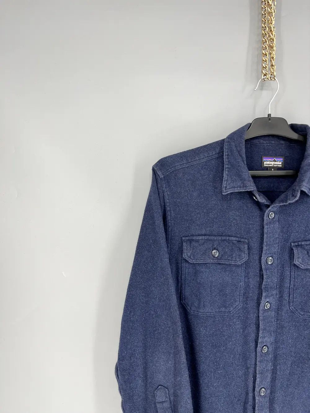Patagonia Patagonia Men's Long-Sleeved Fjord Flannel Shirt Blue Size S Size US S / EU 44-46 / 1 - 4 Thumbnail