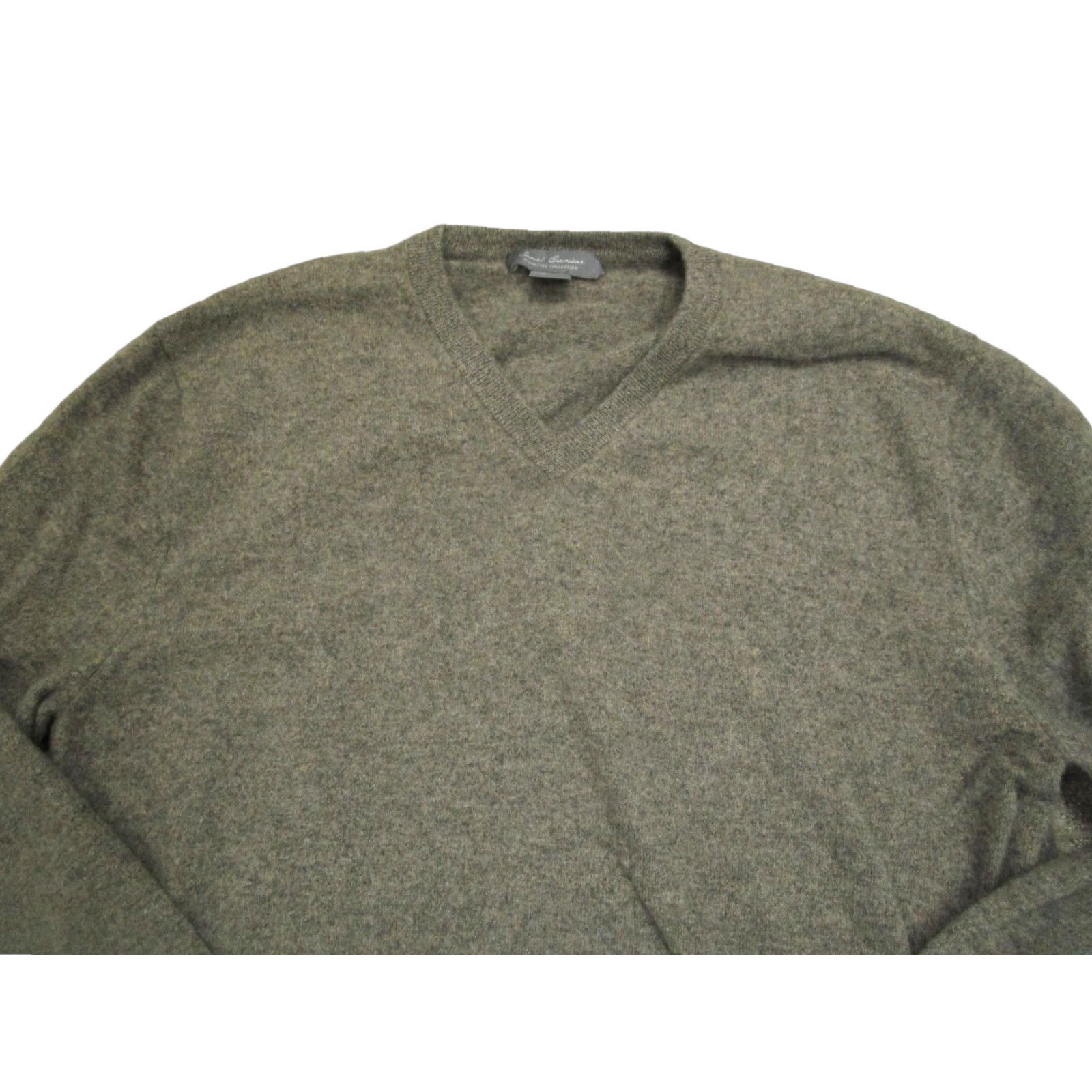 Cremieux Daniel Cremieux Sweater Men XL Brown V-Neck 100% Cashmere Lightweight Pullover Knit Classic, Preppy Mens Size US XL / EU 56 / 4 - 1 Thumbnail