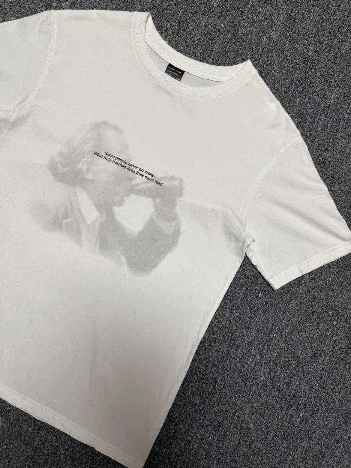 Number (N)ine Number (N)ine Sz 2 Number Nine Figure Print Slogan Tee-250 Size US M / EU 48-50 / 2 - 6 Thumbnail