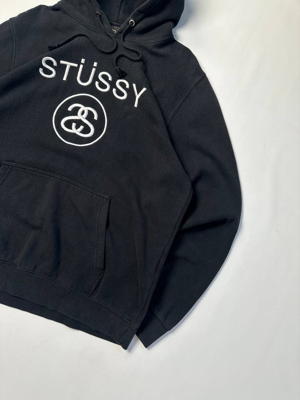 Stussy 🔥00s Vintage Stussy USA Baggy Hoodie Big logo Japanese Size US L / EU 52-54 / 3 - 5 Thumbnail