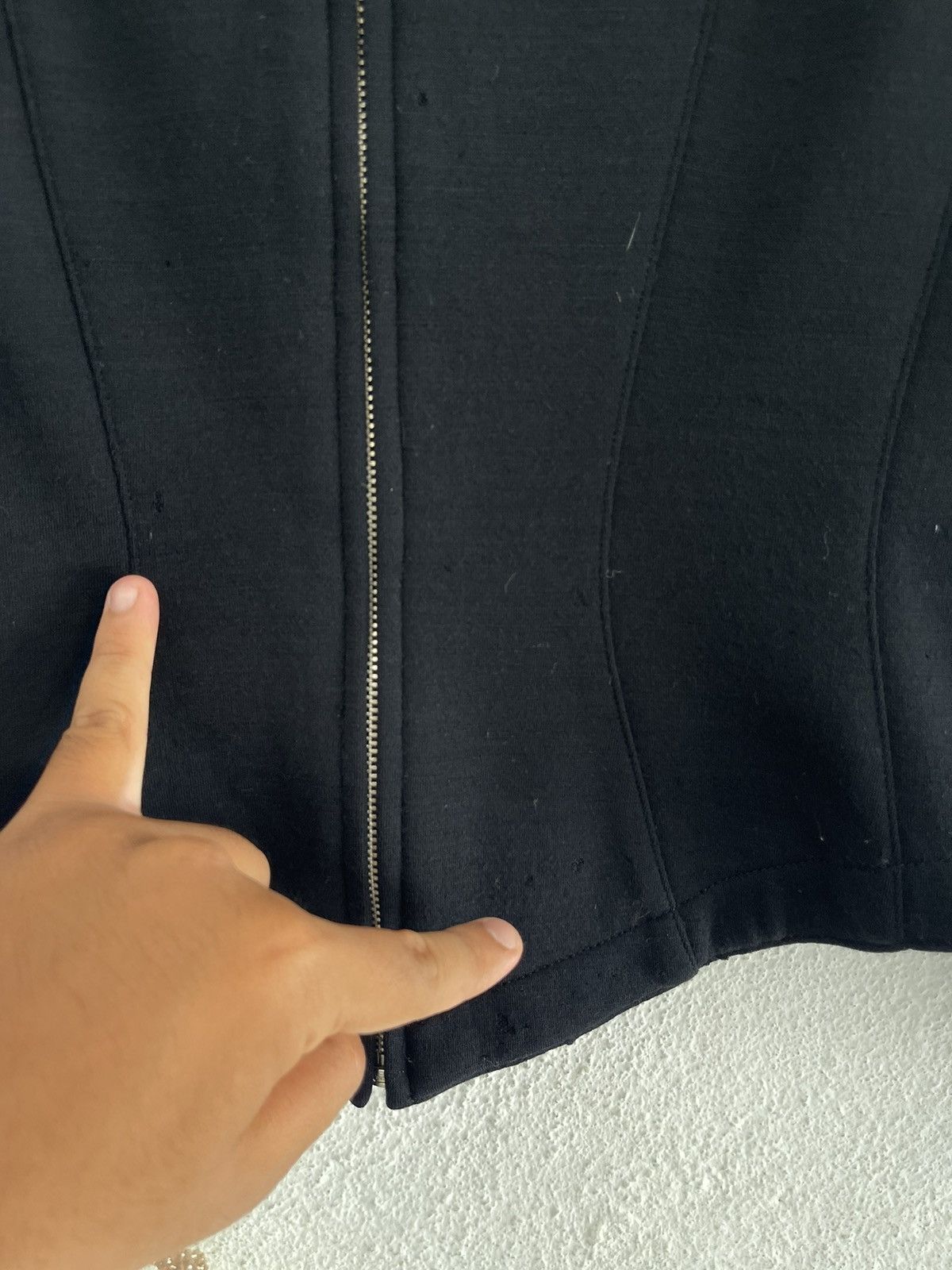 Thierry Mugler Thierry Mugler Fitted Zipper Sport or Riding Jacket Style Size S / US 4 / IT 40 - 10 Thumbnail