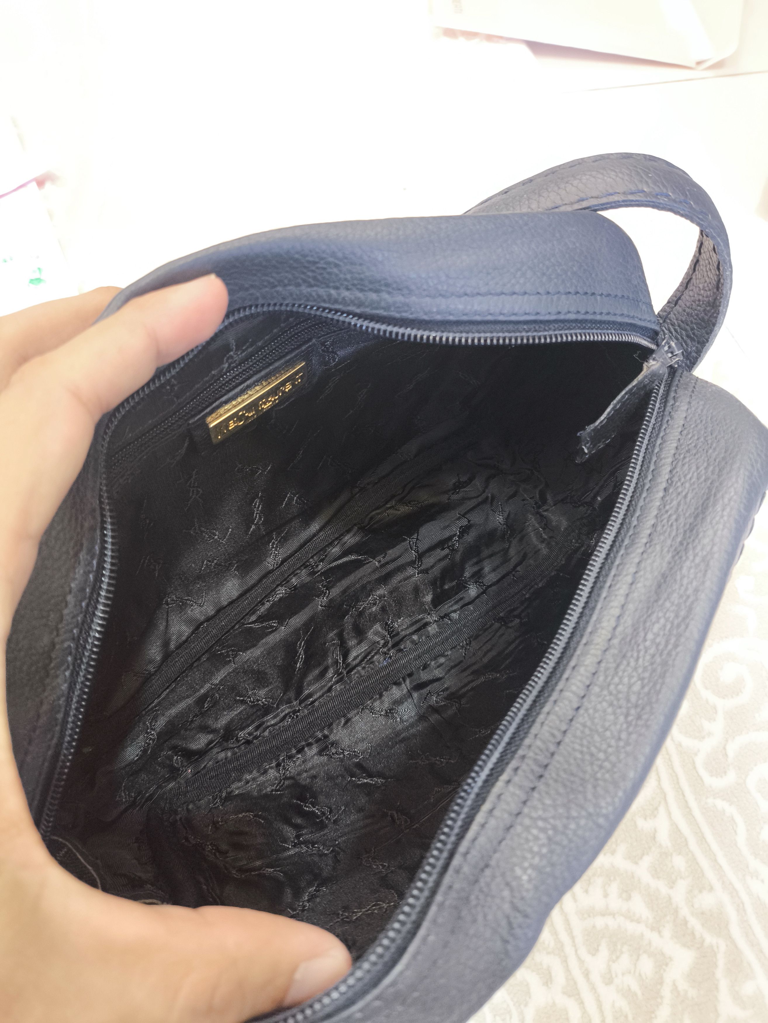 Yves Saint Laurent YSL Leather Crossbody Blue Bag Size ONE SIZE - 9 Thumbnail