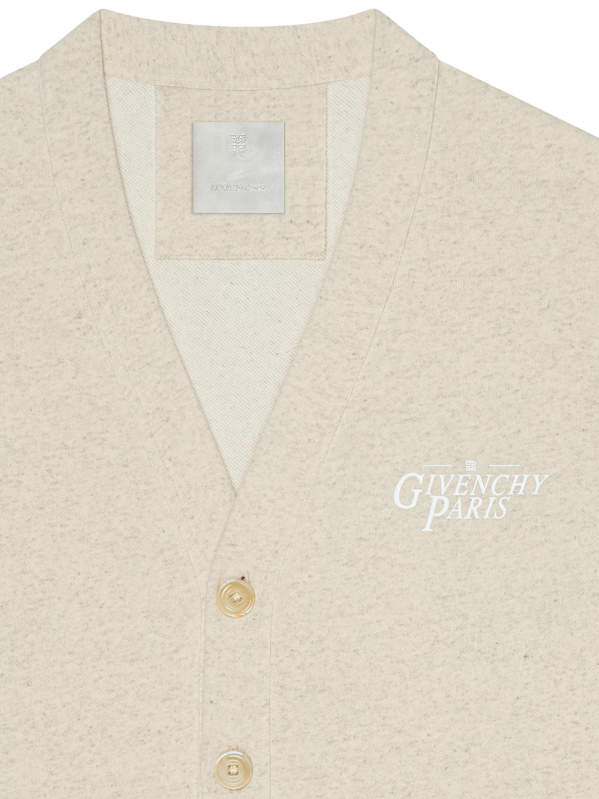 Givenchy o1w1db10325 Cardigan Felpa in Grey Size US XXL / EU 58 / 5 - 2 Thumbnail