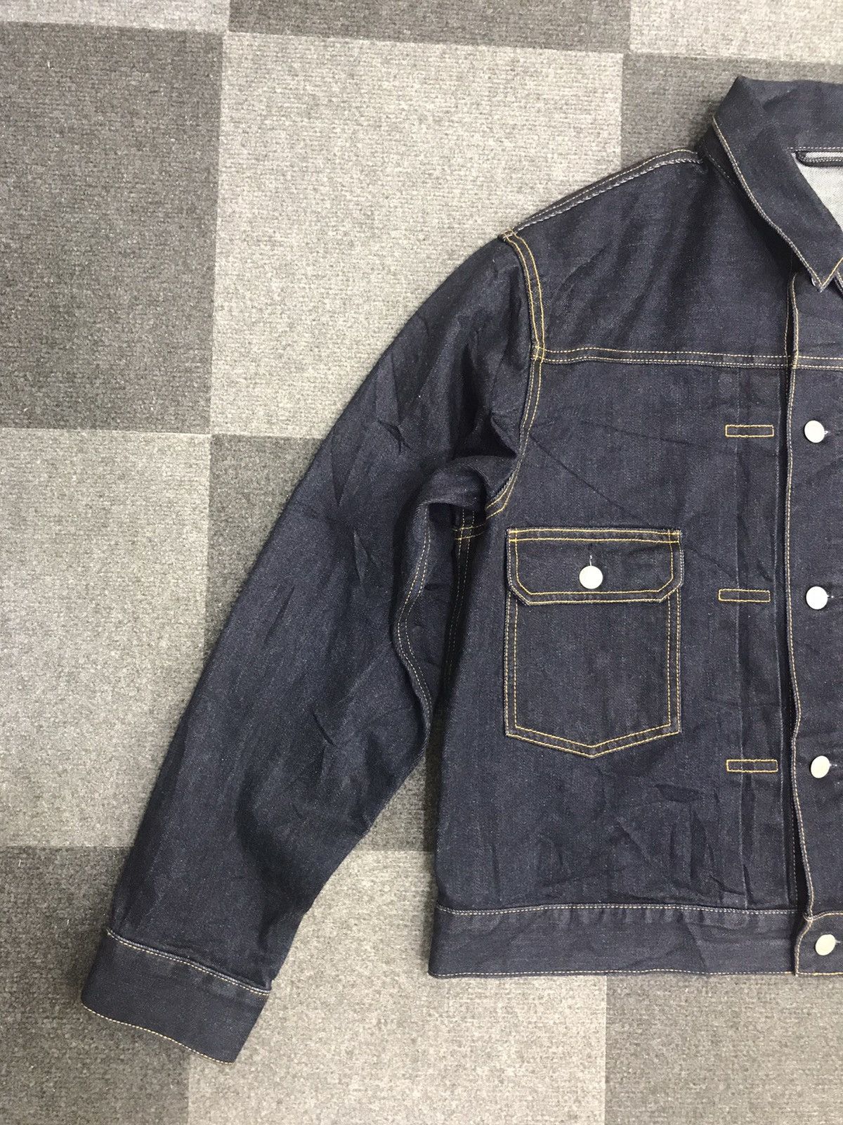 GU × Japanese Brand GU Oversize Trucker JacketType 2 Buckle Back Trucker Size US M / EU 48-50 / 2 - 6 Thumbnail
