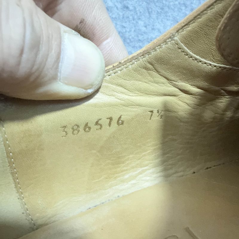 Gucci Gucci Lace-Up Leather Loafers in Light Brown -2508 Size US 8 / EU 41 - 4 Thumbnail