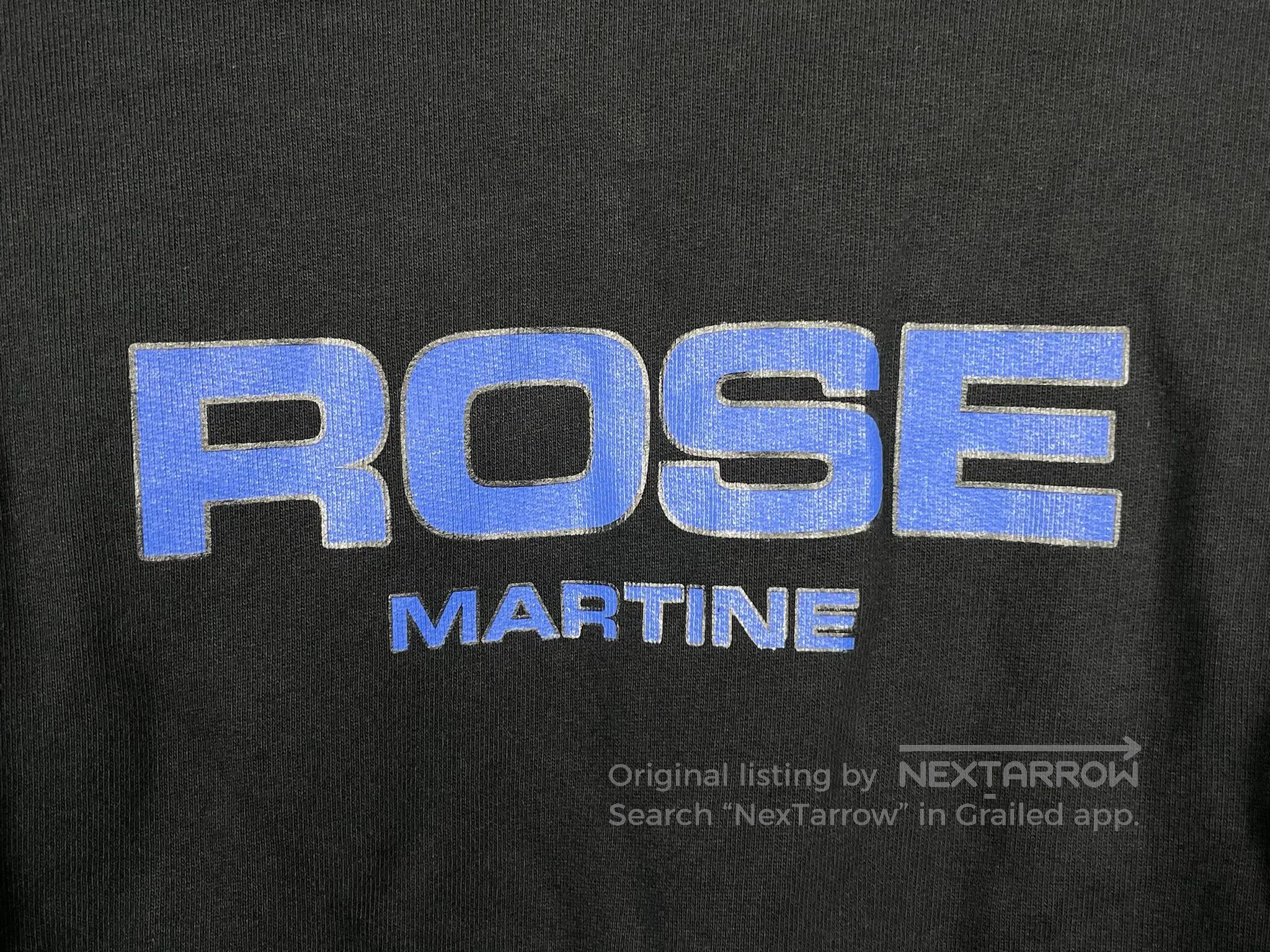 Martine Rose Martine Rose Blue Logo Oversized Hoodie Size US M / EU 48-50 / 2 - 5 Thumbnail