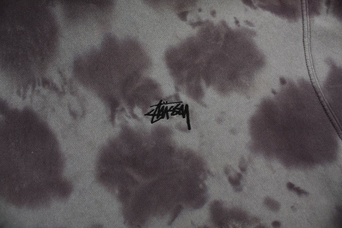 Stussy Stussy Tie Die Cropped Hem Hoodie Size US XL / EU 56 / 4 - 3 Thumbnail