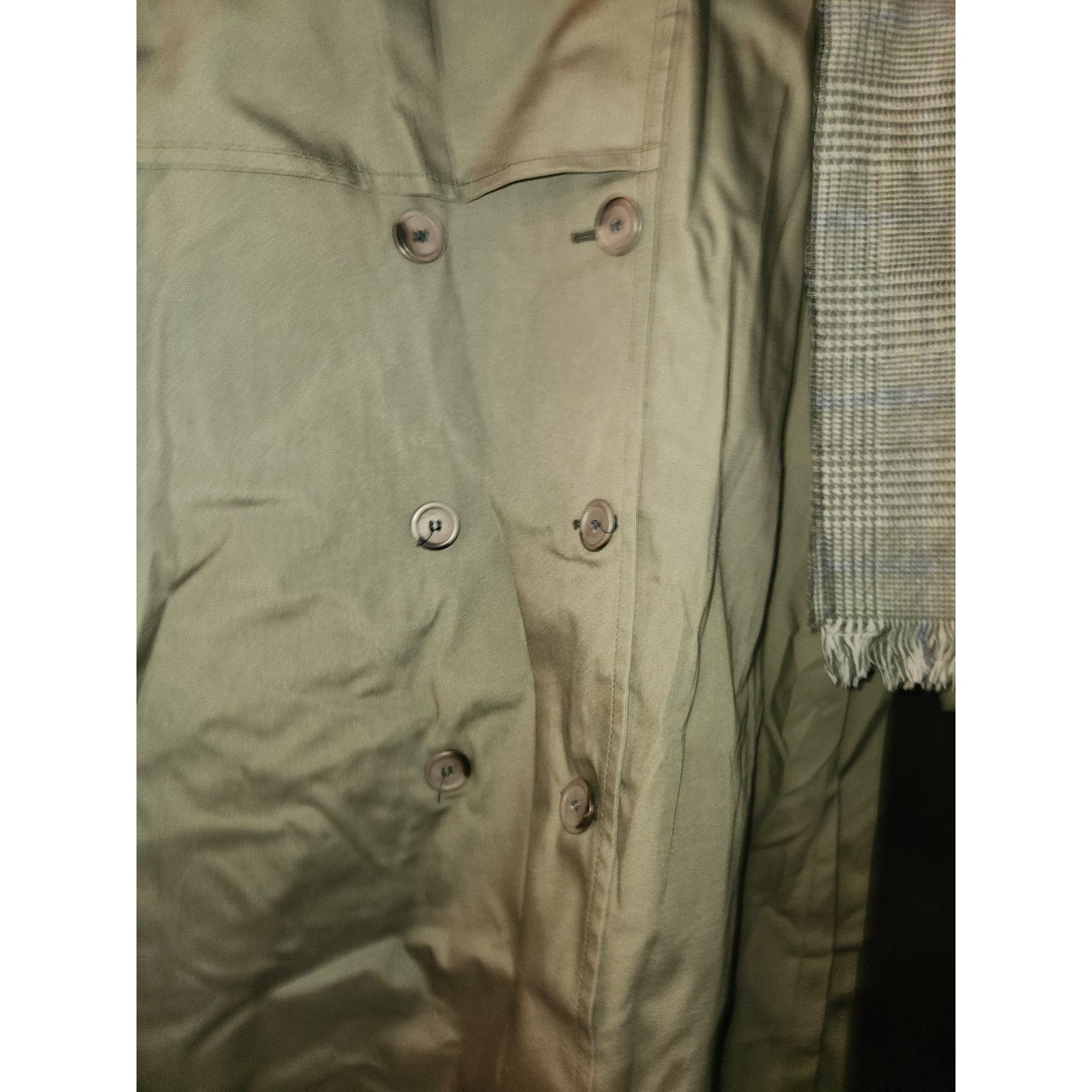 London Fog Vintage London Fog Trench Coat with Removable Plaid Liner Size XXL / US 16-18 / IT 52-54 - 2 Thumbnail