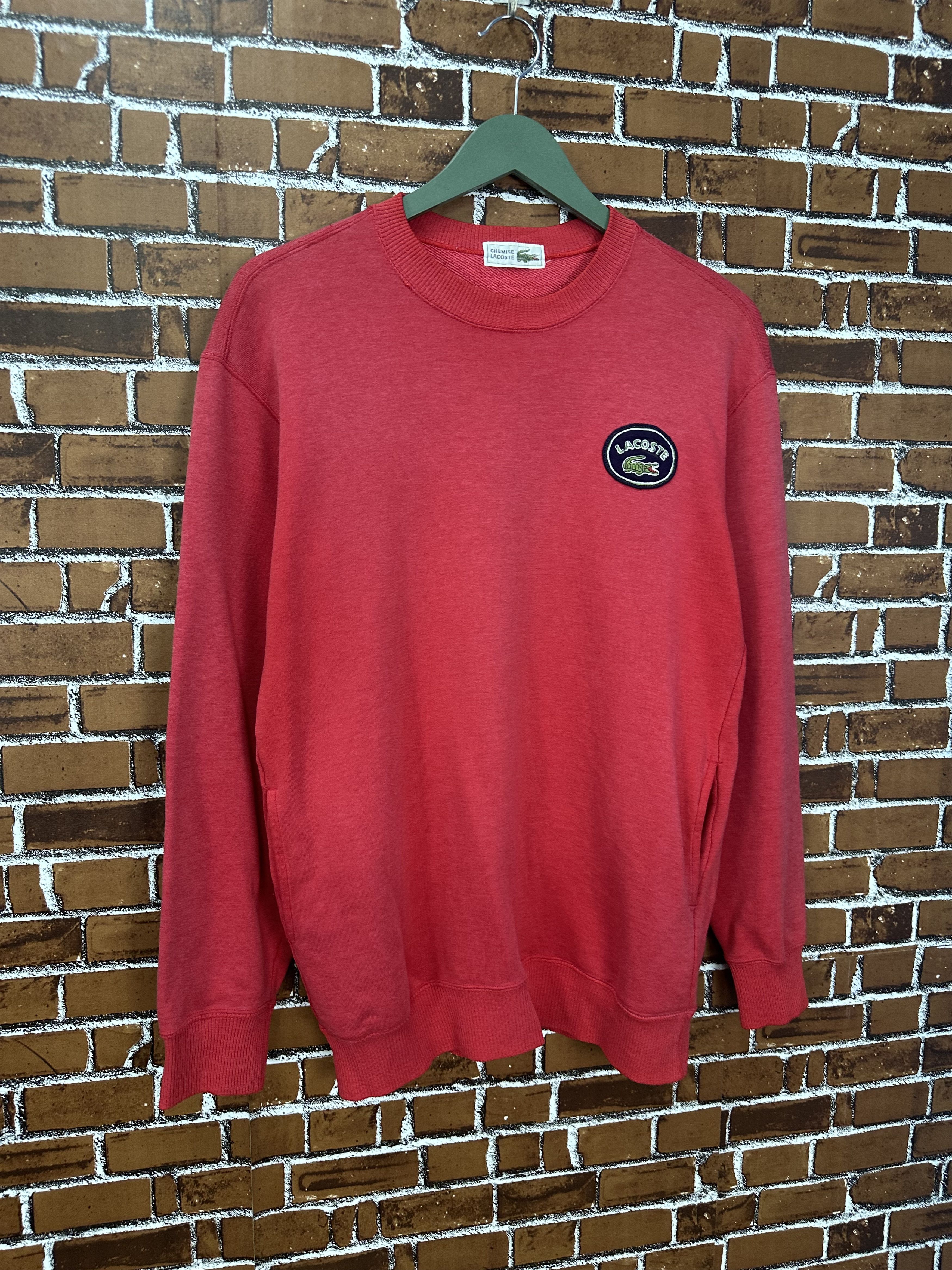 Lacoste Vintage Lacoste Sunfaded Crewneck Z494 Size US M / EU 48-50 / 2 - 2 Thumbnail