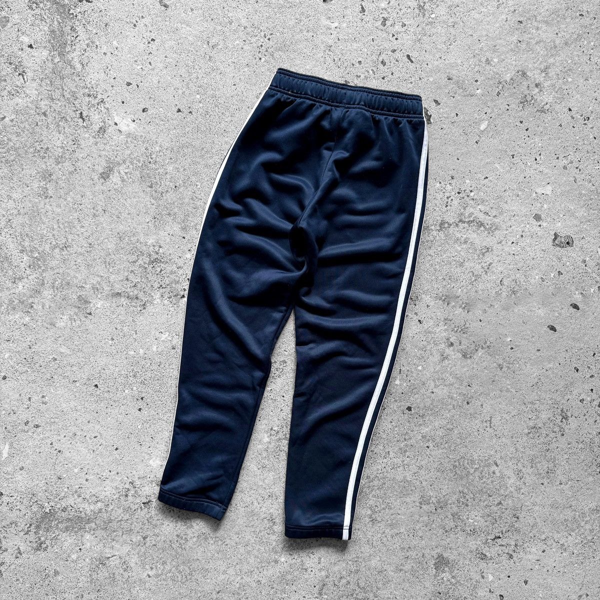 Adidas Adidas Kids Boys Blue Track Pants 3-Stripes Small Logo Size US 26 / EU 42 - 3 Thumbnail