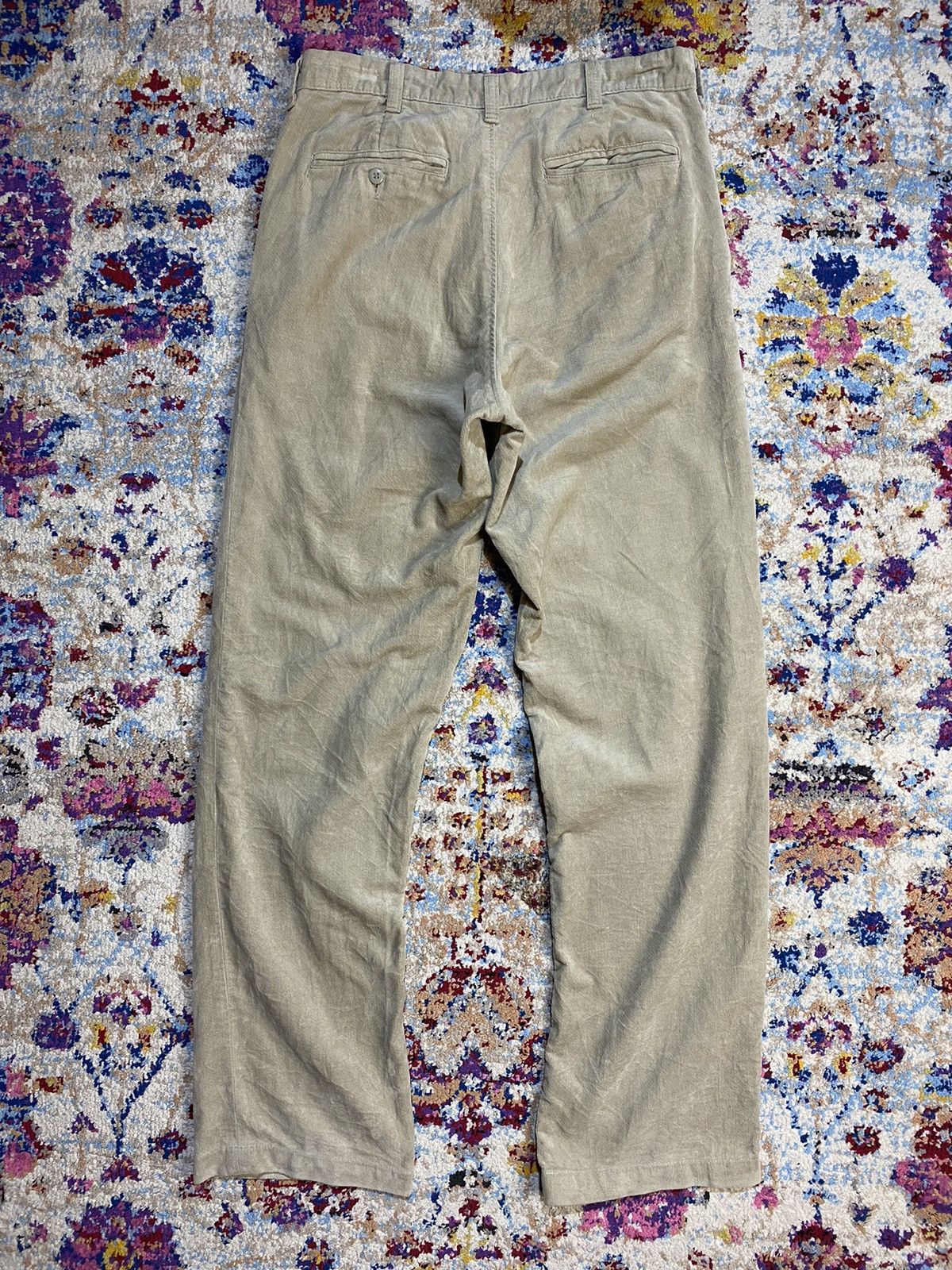 Japanese Brand × Schott Classic Schott Super Fleece Corduroy Casual Pants W31 Size US 31 - 2 Thumbnail