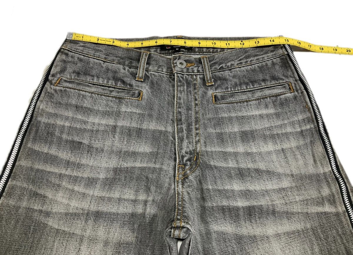 Hysteric Glamour × Japanese Brand × Le Grande Bleu (L.G.B.) 🔥Sick Y2K Nick Ashley Zipper Flared Denim Size US 30 / EU 46 - 17 Thumbnail