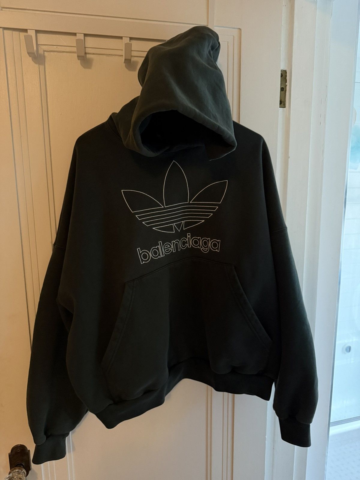 Adidas × Balenciaga Balenciaga x Adidas hoodie Size US M / EU 48-50 / 2 - 1 Thumbnail